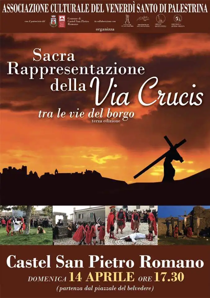 Sacra Rappresentazione Della Via Crucis A Castel San Pietro Romano