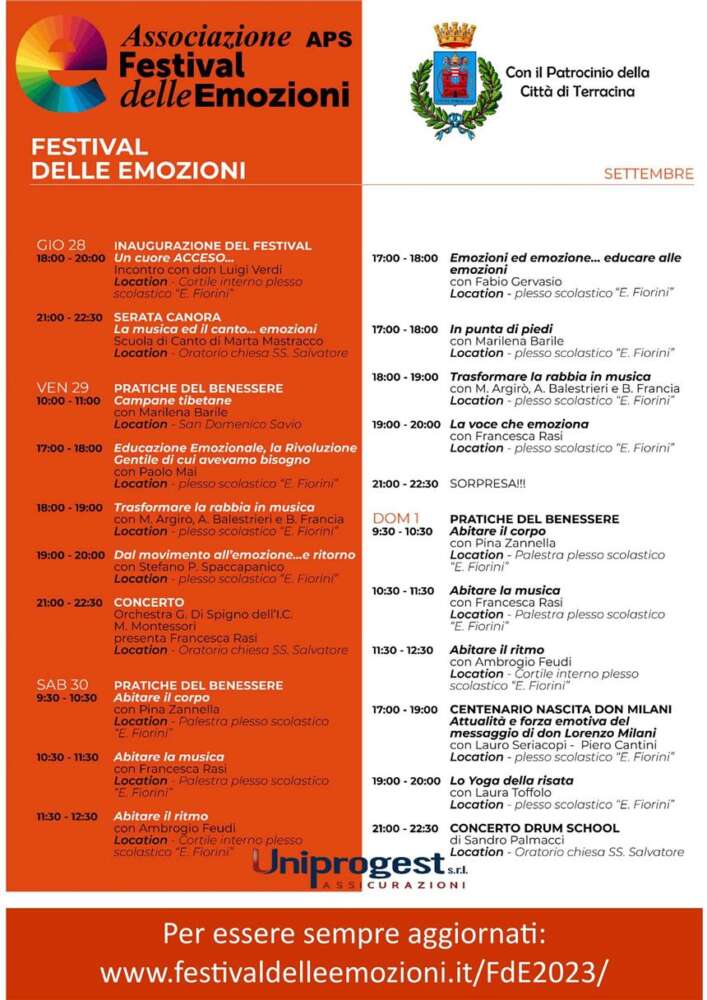 Festival delle Emozioni