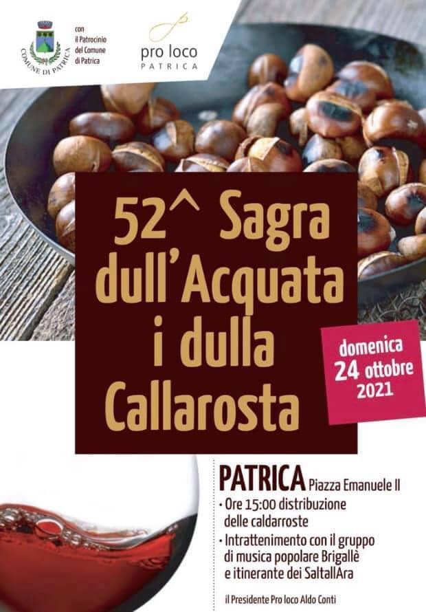 Sagra dull’Acquata i dulla Callarosta