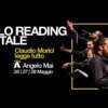 Triplo Reading Mortale di e con Claudio Morici