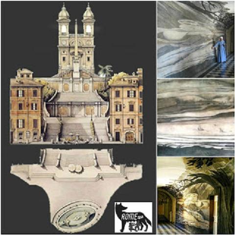 Illusioni prospettiche, anamorfosi criptiche e segreti incanti di Trinità dei Monti - Visita guidata Roma