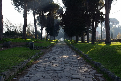 La Via Appia Antica a piedi