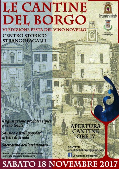 Le Cantine del Borgo VI Edizione Festa del Vino Novello
