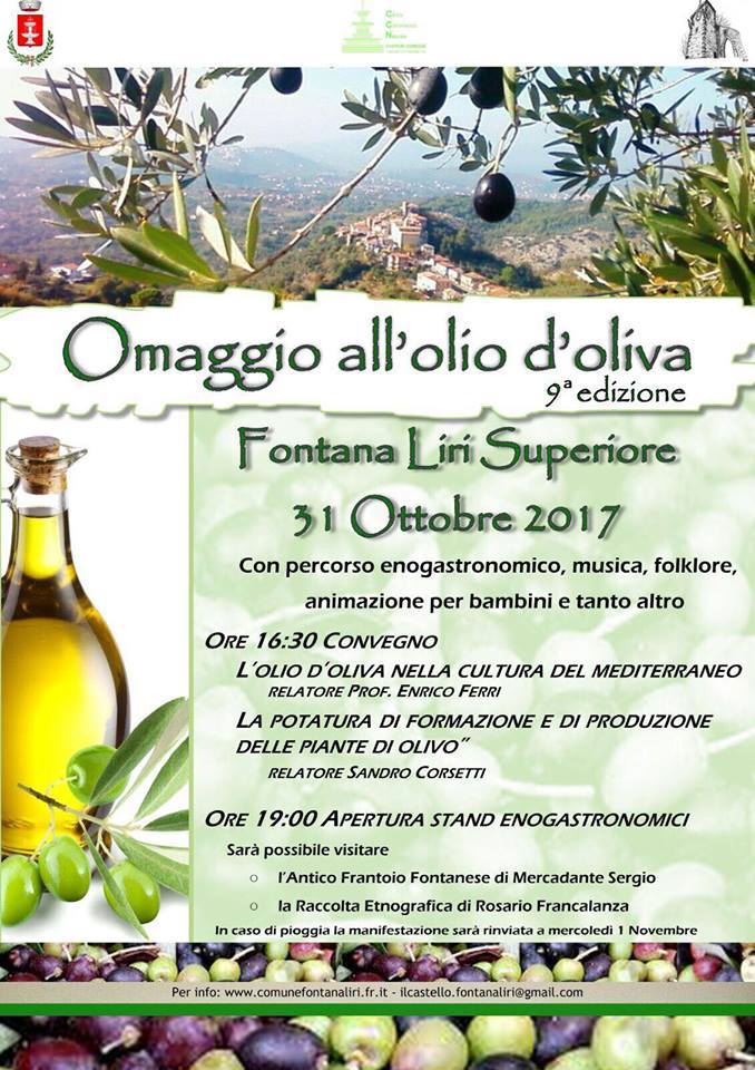 Omaggio all'olio d'oliva