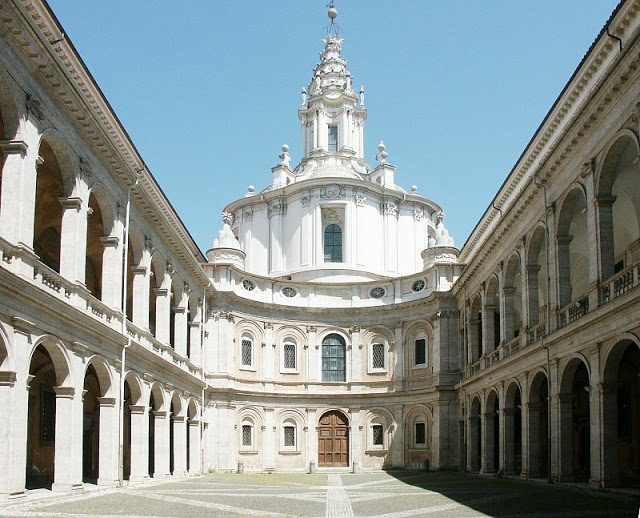 Sant'Ivo alla Sapienza, quando il genio di Borromini conquistò l'infinito