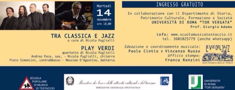 Play Verdi 4ET/Le vie del Jazz