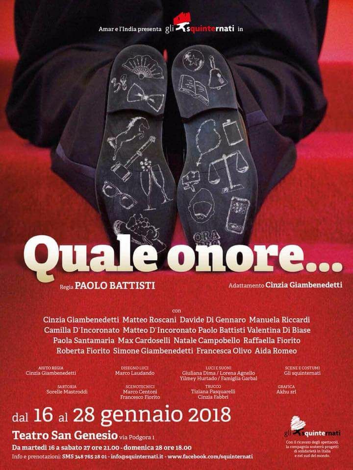 Quale onore…