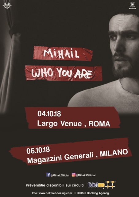 Mihail, il fenomeno electro pop che sta conquistando l'Italia dal vivo a Largo Venue