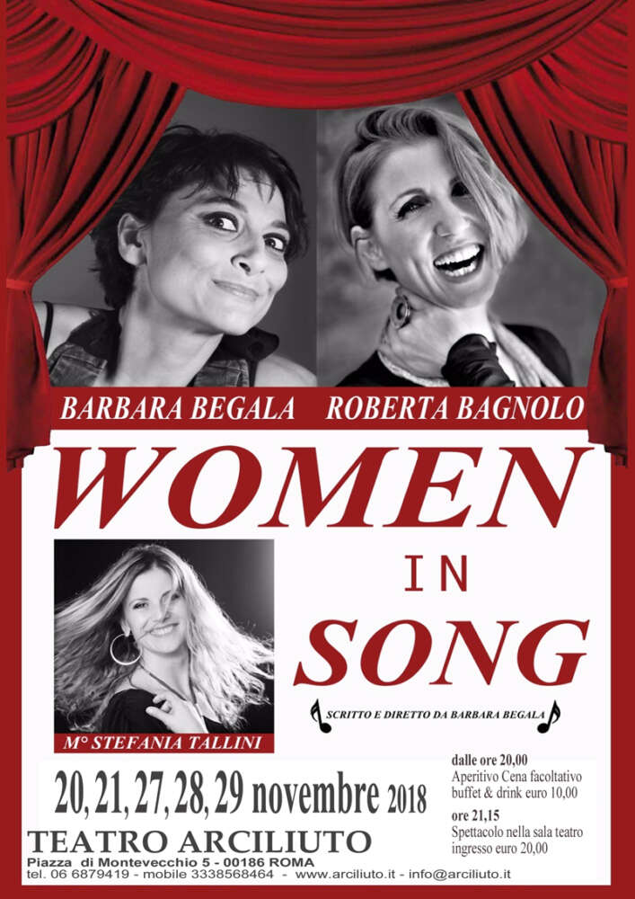 Women in Song al Teatro Arciliuto di Roma