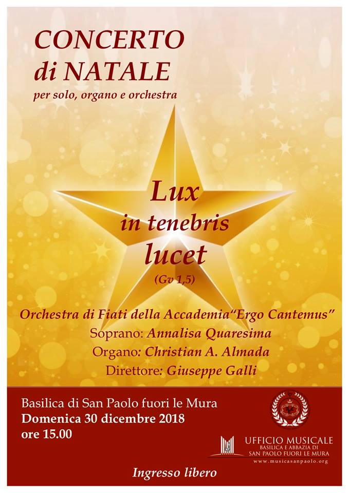 Concerto di Natale in Basilica Papale