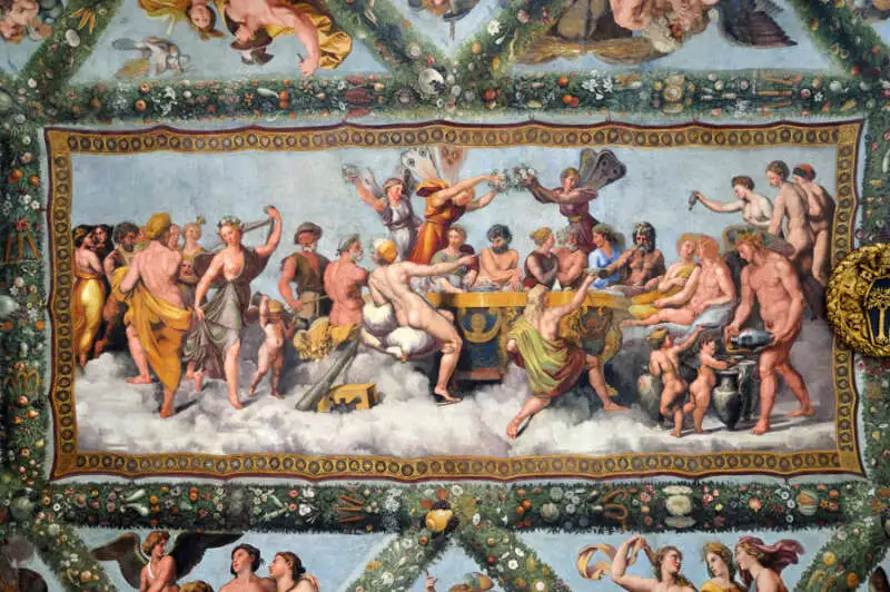 Gli affreschi di Raffaello in Villa Farnesina