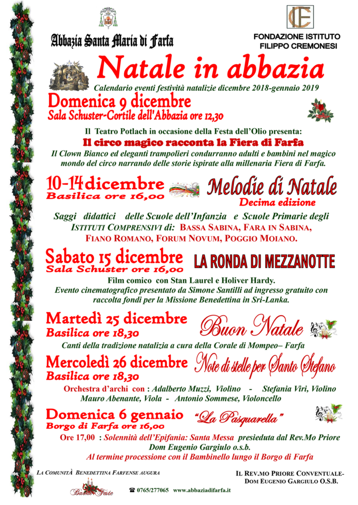 Natale in Abbazia