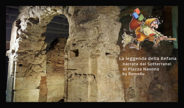 La leggenda della Befana narrata dai sotterranei di Piazza Navona