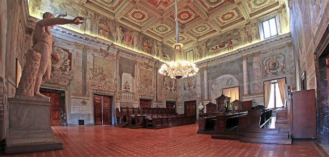 Palazzo Spada e le sale private del Consiglio di Stato