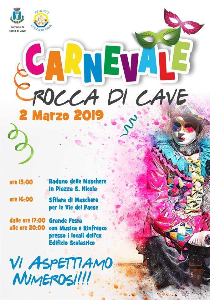Festa di Carnevale a Rocca di Cave