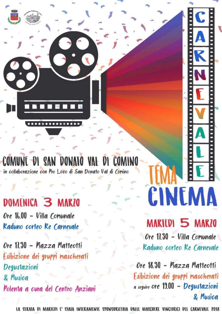 Carnevale a tema "Cinema"