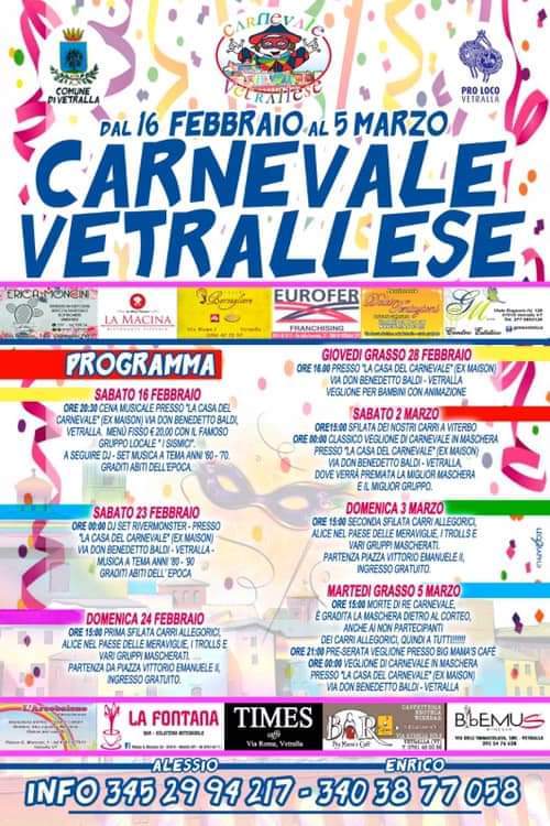Carnevale Vetrallese