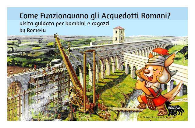 Come funzionavano gli Acquedotti Romani? - Visita guidata per bambini e ragazzi al Parco degli Acquedotti