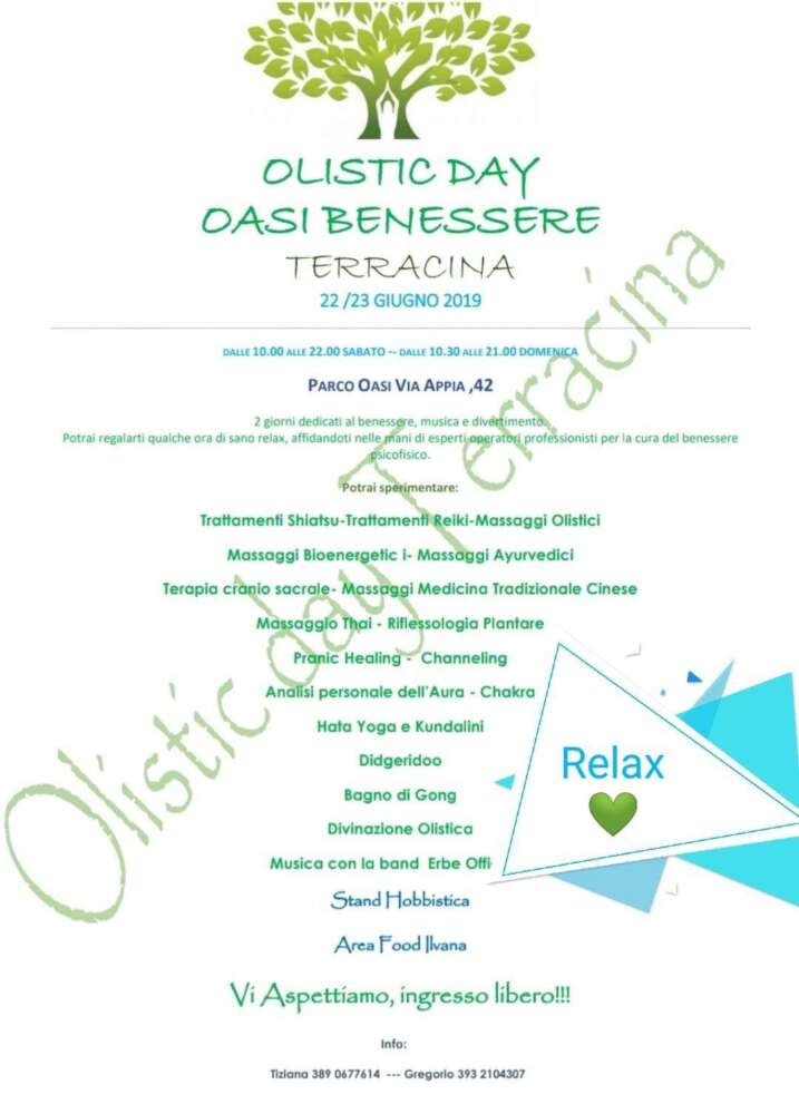 Olistic Day Oasi Benessere