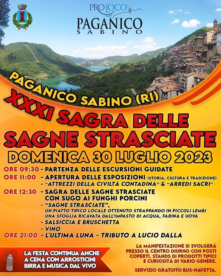 Sagra delle Sagne Strasciate