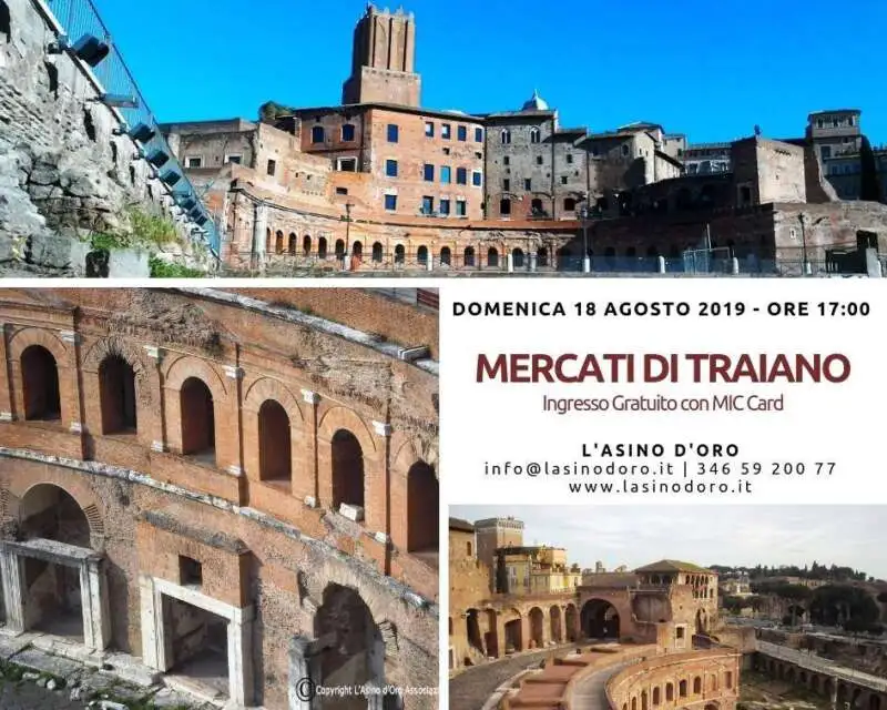 Visita guidata ai Mercati di Traiano