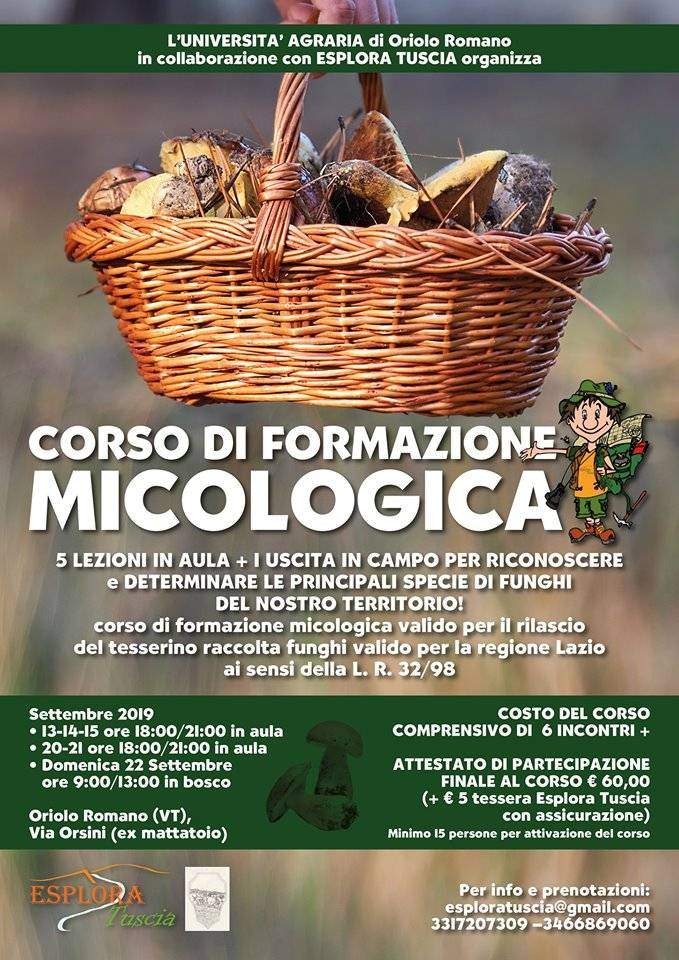 Corso di Micologia