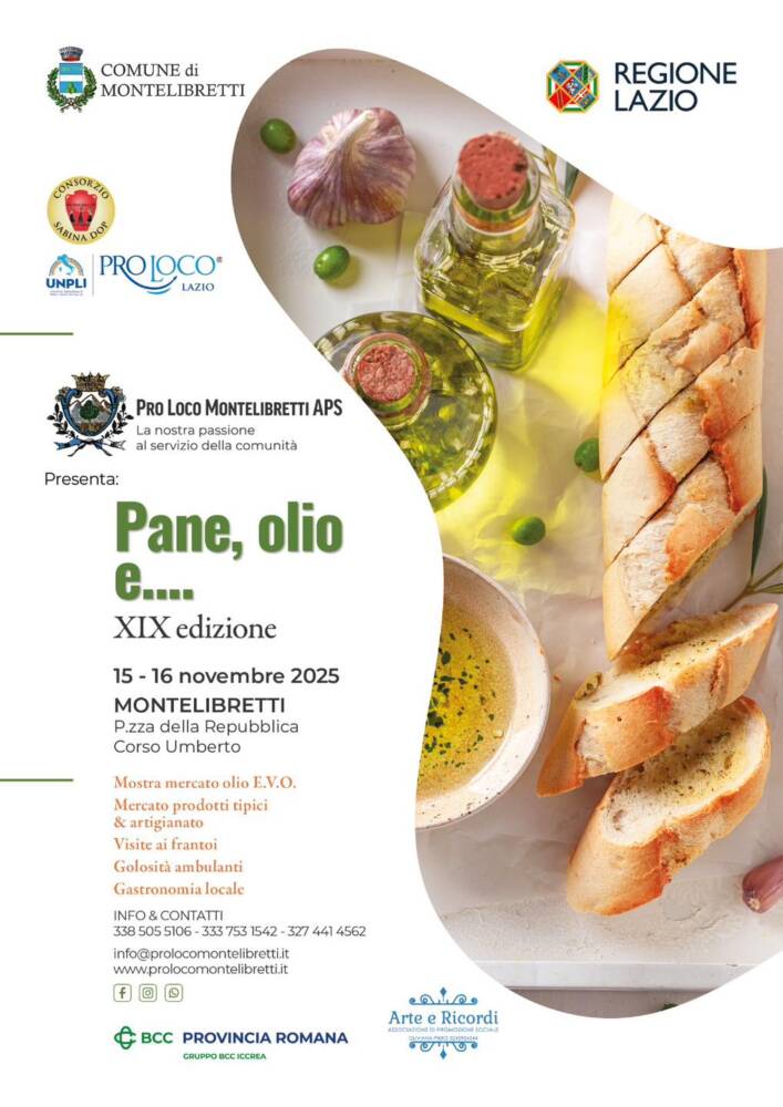 Pane, Olio, e…