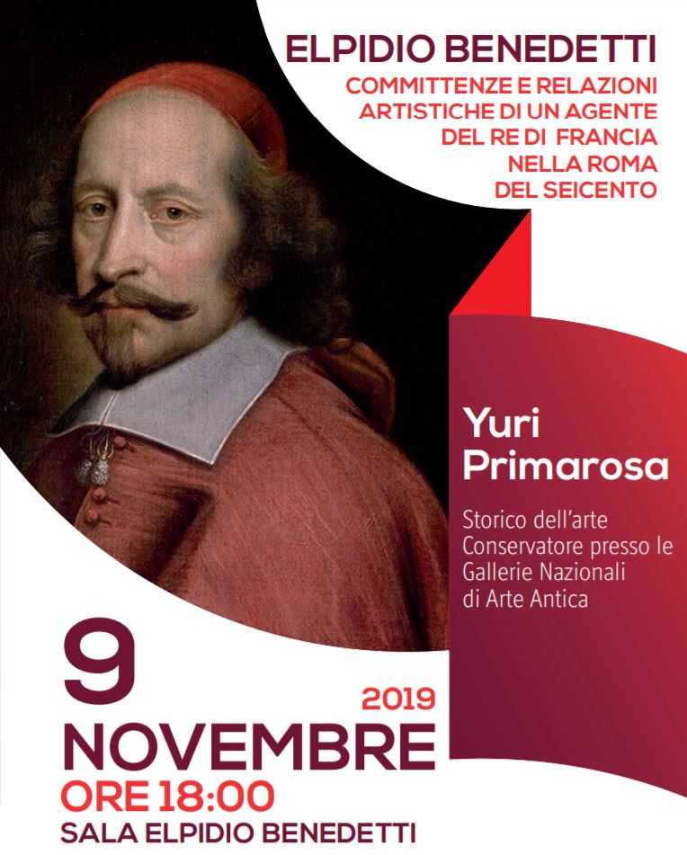 Conferenza: Elpidio Benedetti (1609-1690) Committenza e relazioni artistiche