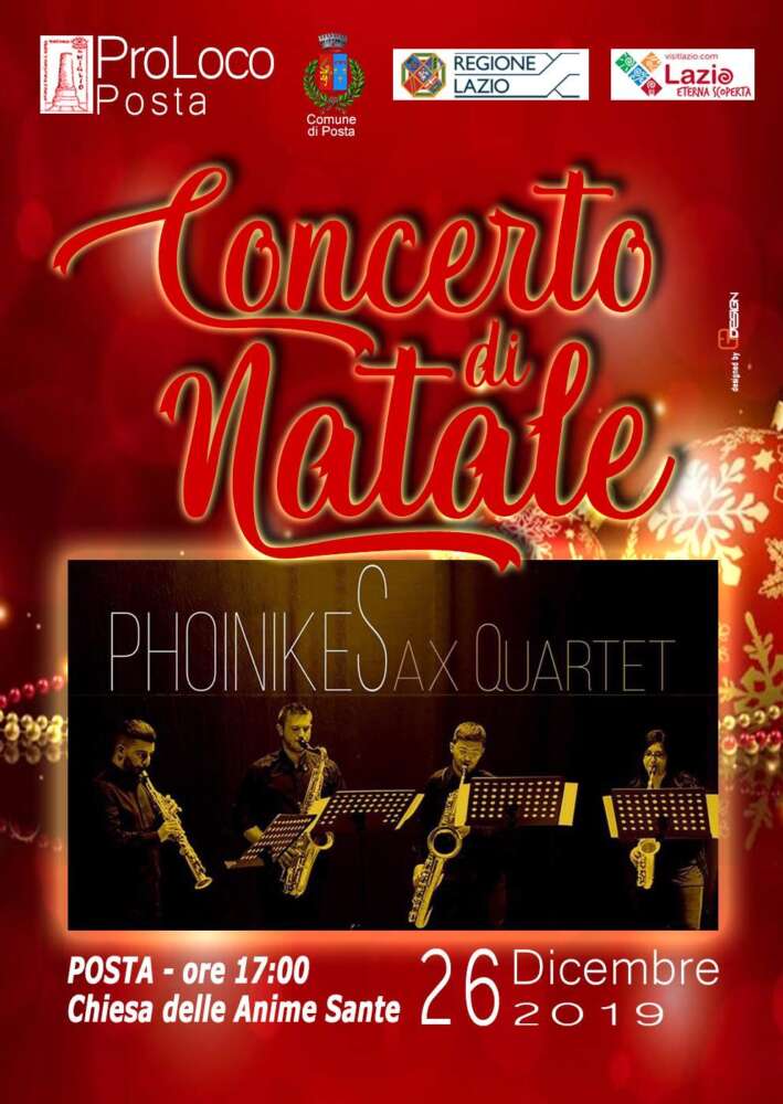 Concerto di Natale - Quartetto PHOINIKE SAX QUARTET