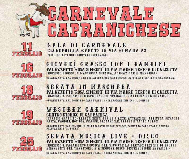 Carnevale a Capranica