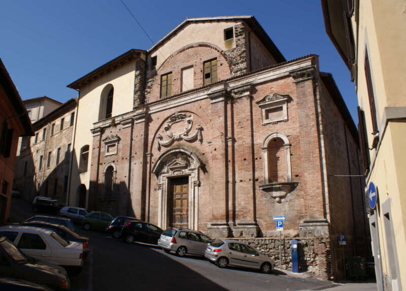 Cortile e terrazza Ospedale Vecchio e Chiesa S.Antonio abate