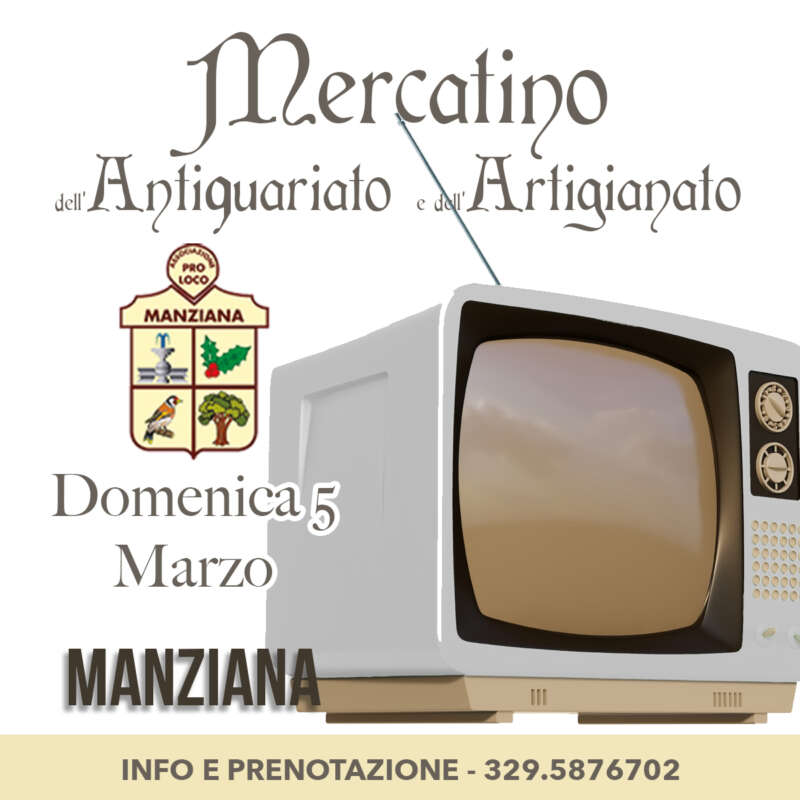 Mercatino dell'Antiquariato di Manziana