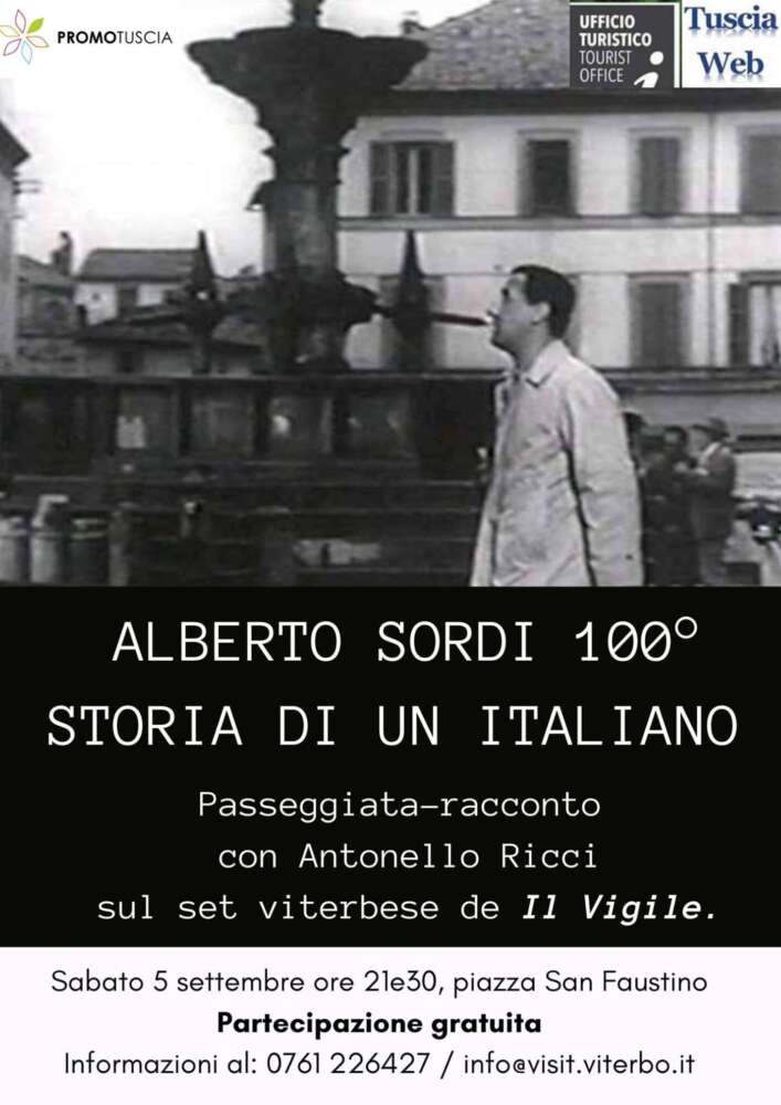 Alberto Sordi. Visita guidata-narrata