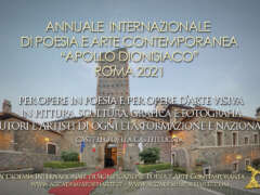 Annuale Internazionale Apollo dionisiaco Roma 2021
