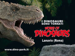 I dinosauri sono tornati! La mostra World Of Dinosaurs di Lanuvio