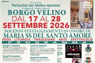 Festa patronale a Borgo Velino