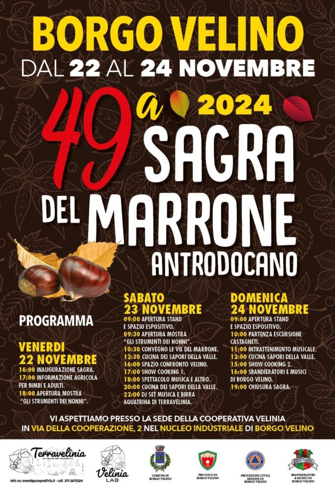 Sagra del Marrone Antrodocano