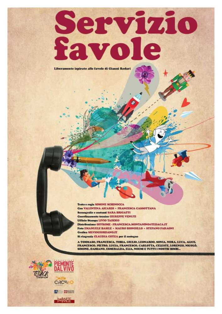 Servizio Favole apre il festival PAGINEaCOLORI