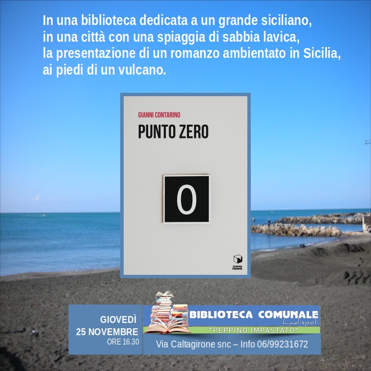 Gianni Contarino - Presentazione del romanzo "Punto zero" - Incontro con l'autore