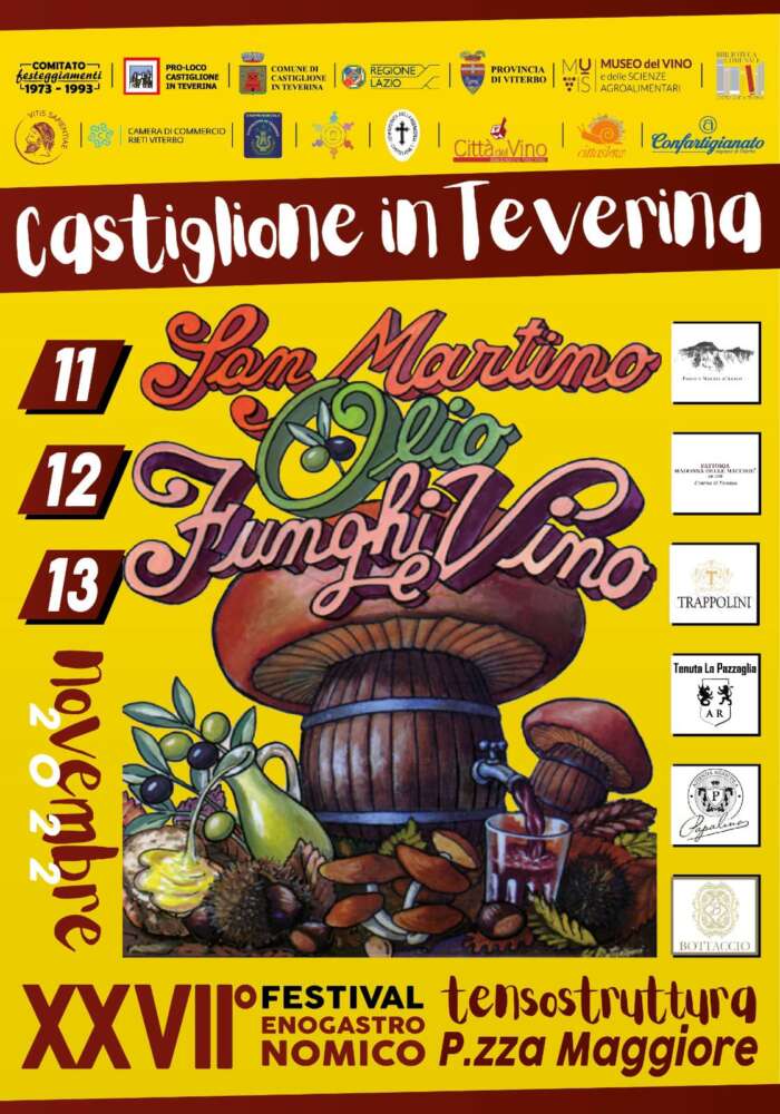 Festival San Martino Olio Funghi e Vino