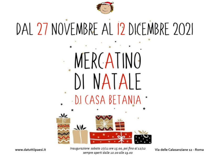 Mercatino di Natale di Casa Betania