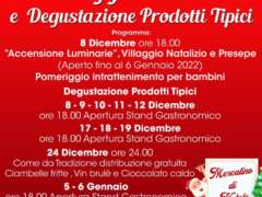 Villaggio Natalizio e Degustazione Prodotti Tipici