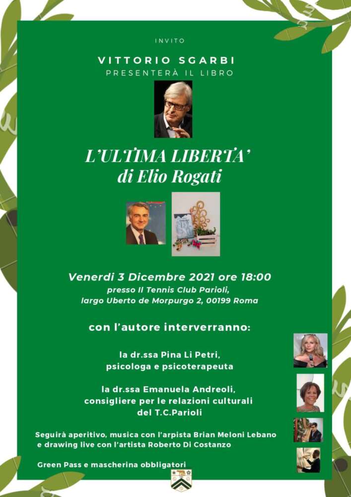 Vittorio Sgarbi presenta “L’Ultima libertà”