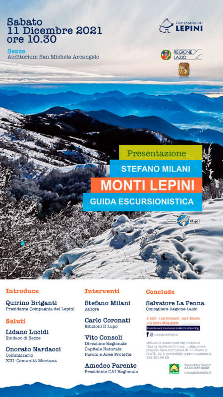 Guida escursionistica dei Monti Lepini