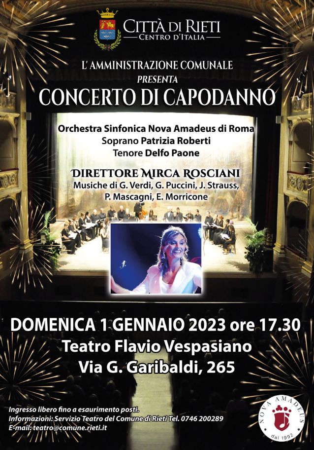 Concerto di Capodanno al Vespasiano