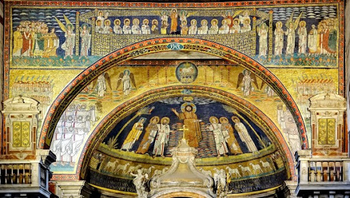 Gli splendidi mosaici di Santa Prassede