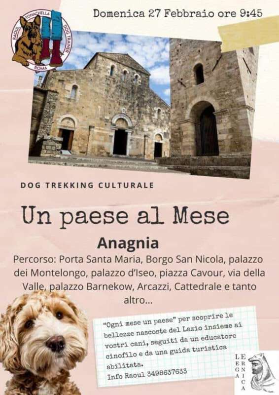 Dog Trekking Culturale: Anagnia