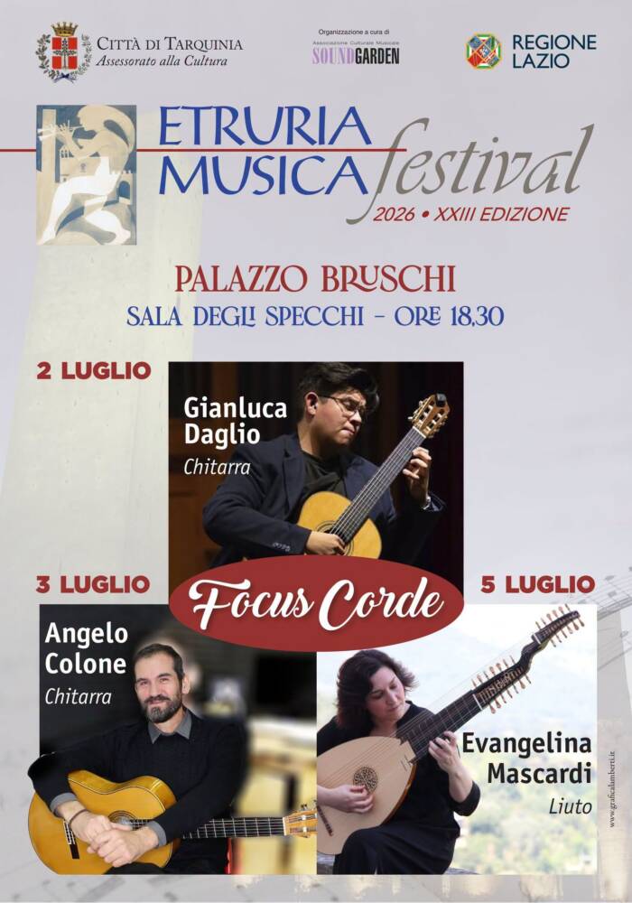 Musica, Spettacoli e Danza nel Lazio nel Lazio Etruria Musica Festival