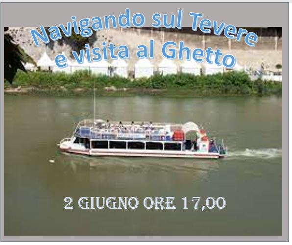 Battello sul Tevere e visita al Ghetto