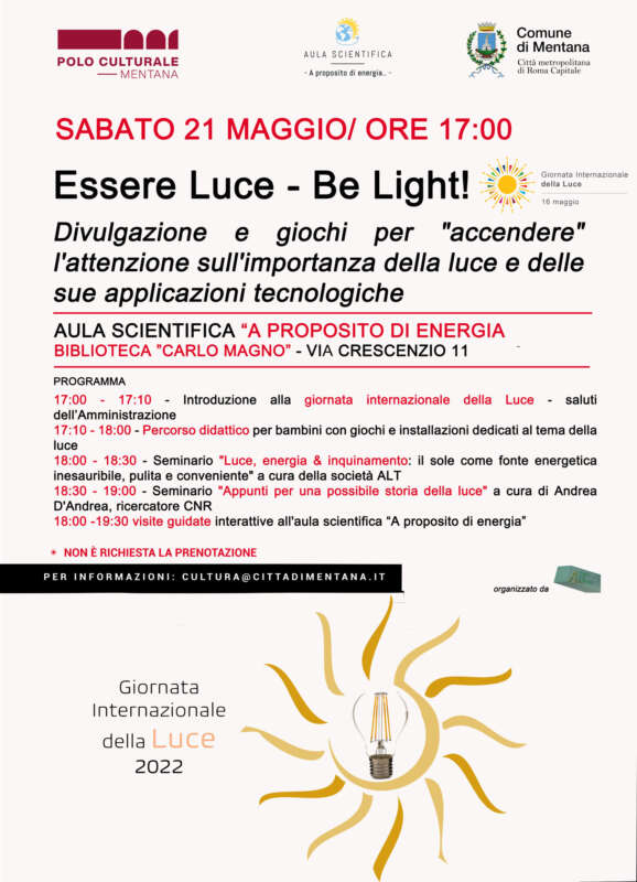 Essere Luce - Be Light!